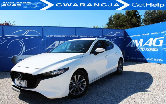 samochody osobowe Mazda 3 cena 89900 przebieg: 16000, rok produkcji 2021 z Chełmża